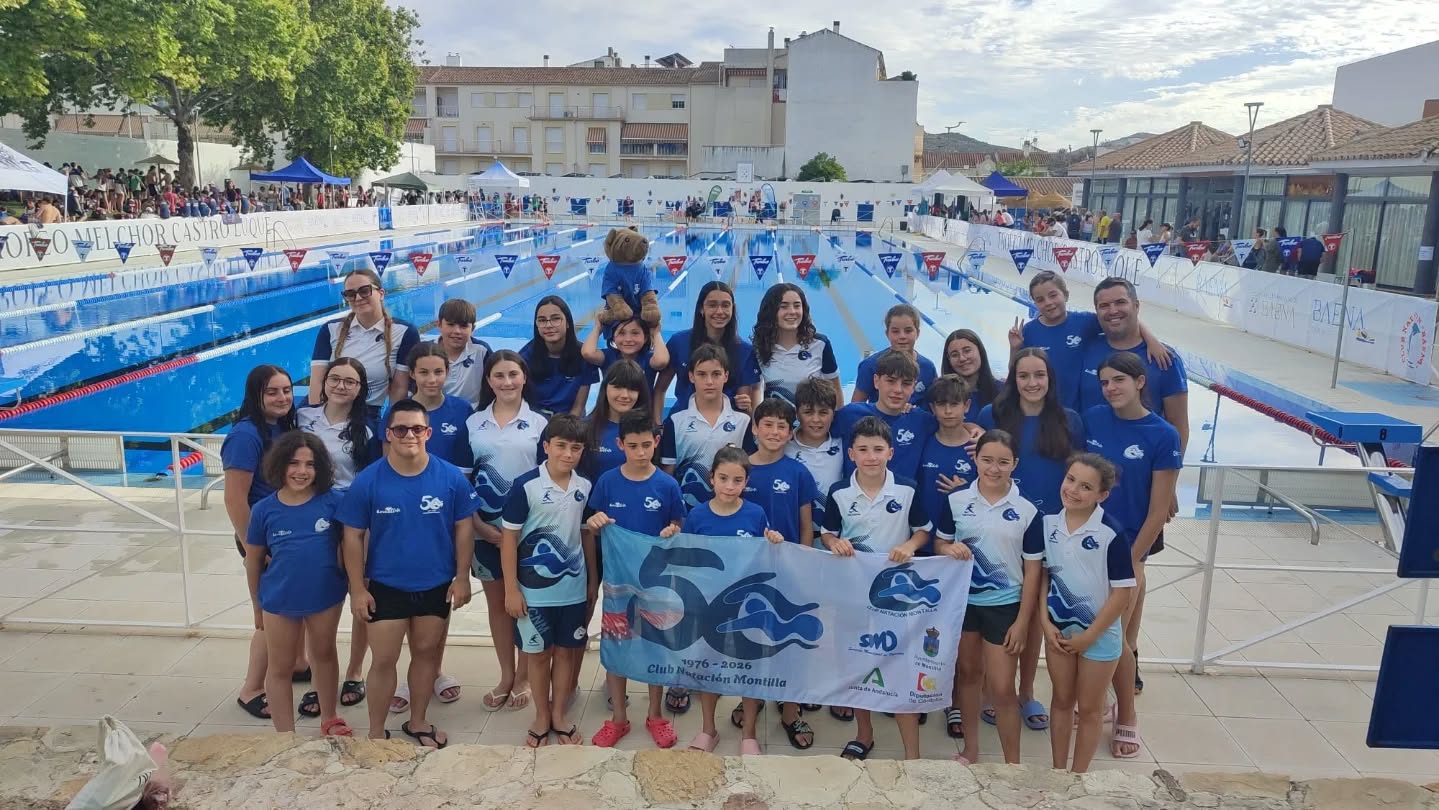 🏊🏽‍♀️🏊🏽‍♂️| El pasado sábado participamos en el LI Trofeo Melchor Castro Luque, celebrado en Baena, una de las citas tradicionales del calendario andaluz de trofeos.

Gracias al esfuerzo de todo el equipo, el club logró una excelente 5ª posición en la clasificación general por clubes, compitiendo con algunas de las mejores entidades andaluzas.

👏 Enhorabuena a todos nuestros deportistas por su trabajo y compromiso.